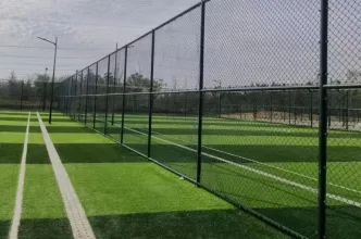 Corrosion Protection of Sports Stadium Mesh Fences and Overall Frame Structures Corrosion Protection of Sports Stadium Mesh Fences and Overall Frame Structures